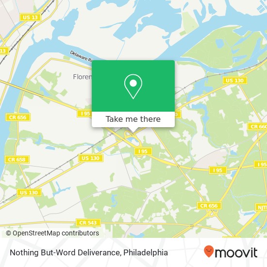 Nothing But-Word Deliverance map