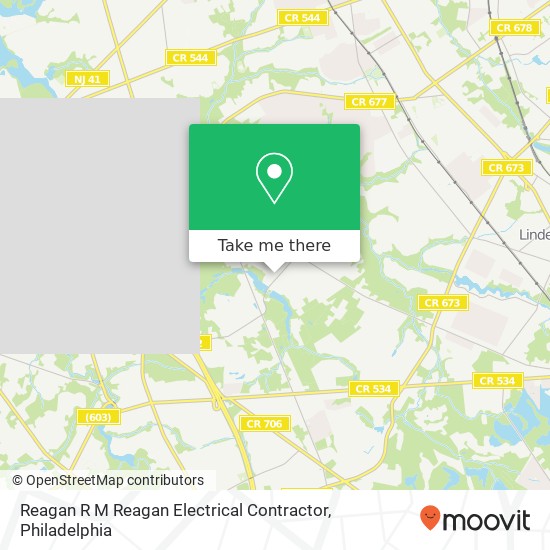Reagan R M Reagan Electrical Contractor map