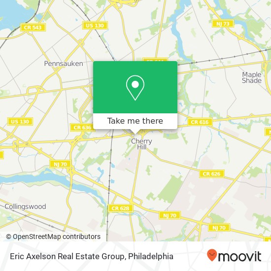 Eric Axelson Real Estate Group map