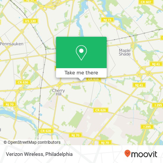 Verizon Wireless map