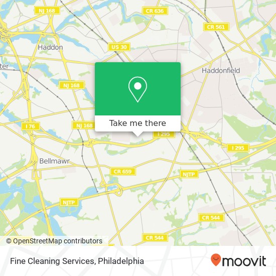 Mapa de Fine Cleaning Services