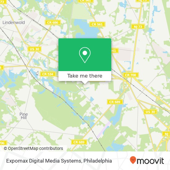 Expomax Digital Media Systems map