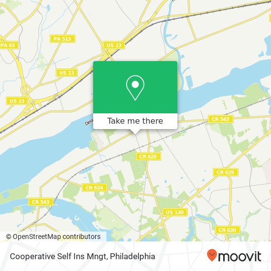 Mapa de Cooperative Self Ins Mngt