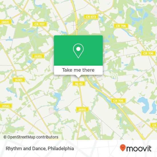 Rhythm and Dance map