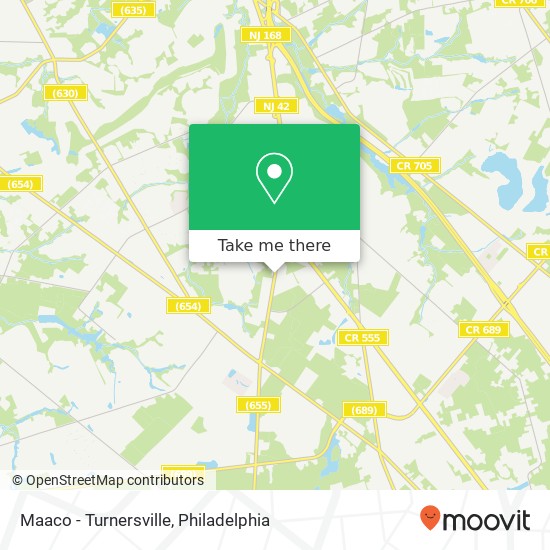 Mapa de Maaco - Turnersville