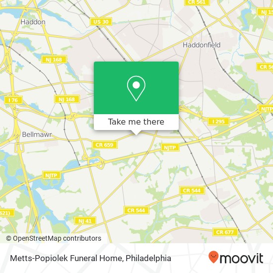 Metts-Popiolek Funeral Home map