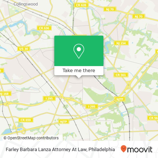 Mapa de Farley Barbara Lanza Attorney At Law