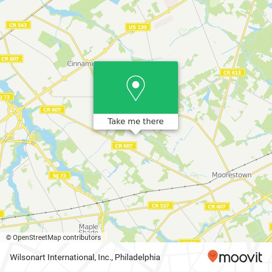 Mapa de Wilsonart International, Inc.