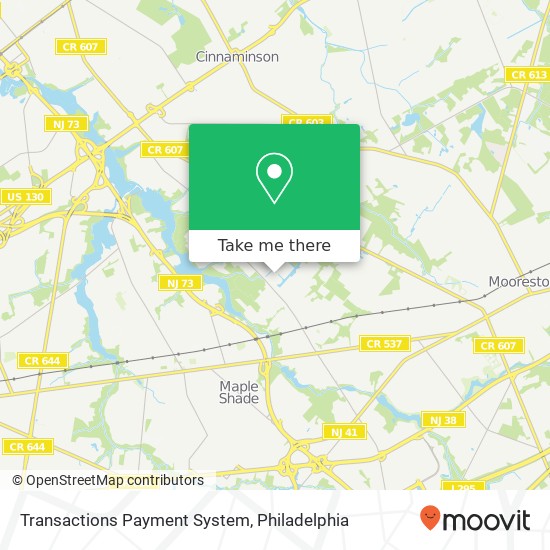 Transactions Payment System map