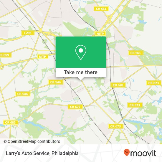 Larry's Auto Service map