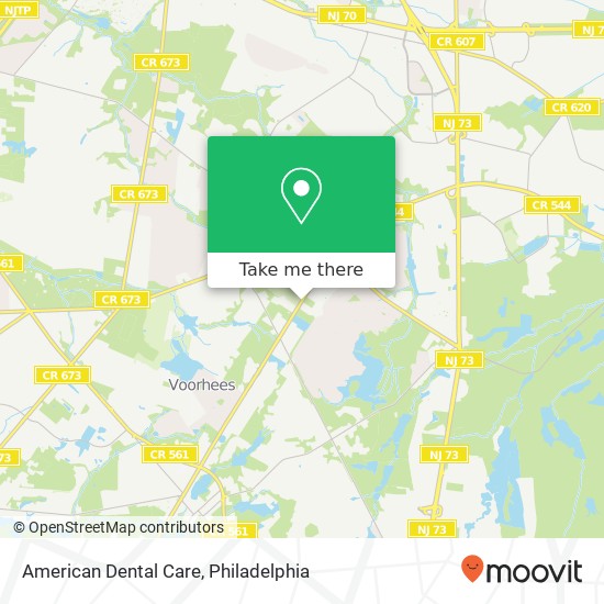 Mapa de American Dental Care