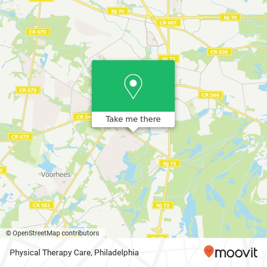 Physical Therapy Care map