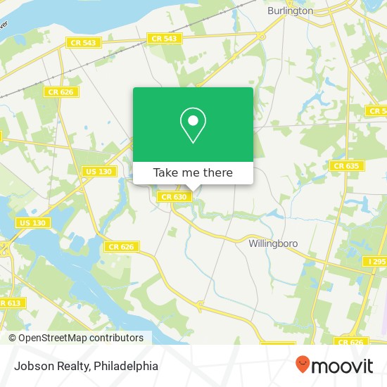 Mapa de Jobson Realty