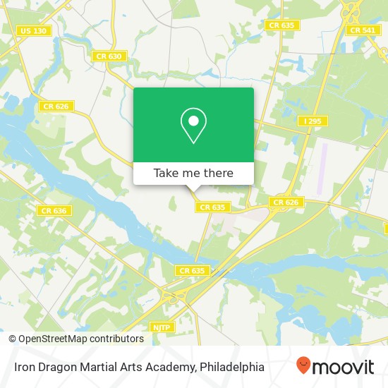 Iron Dragon Martial Arts Academy map