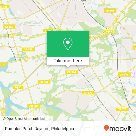 Mapa de Pumpkin Patch Daycare