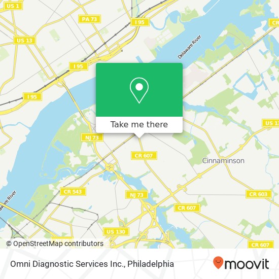 Omni Diagnostic Services Inc. map