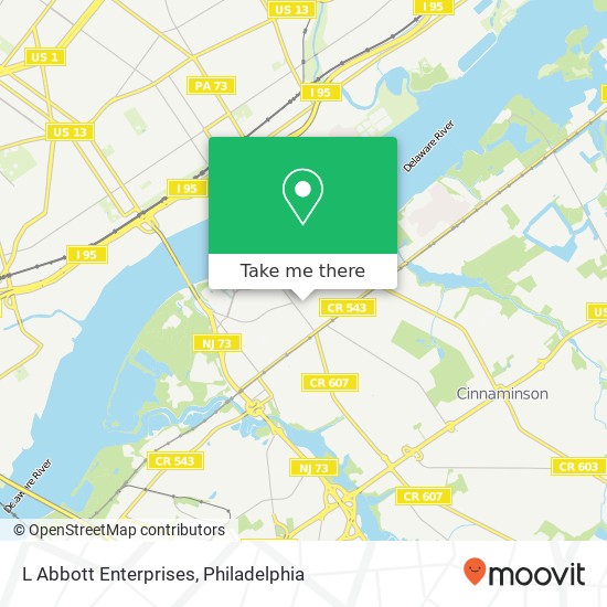 L Abbott Enterprises map