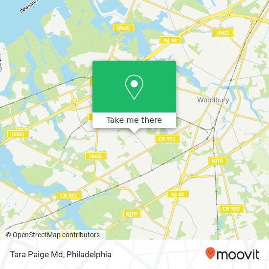 Tara Paige Md map