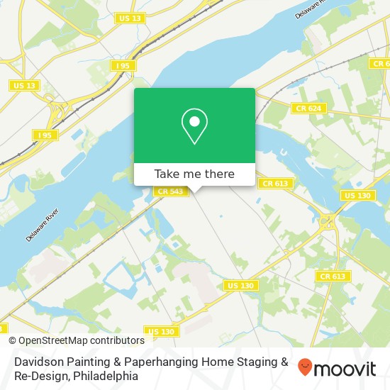 Davidson Painting & Paperhanging Home Staging & Re-Design map