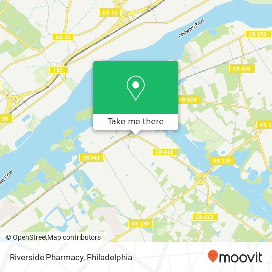 Mapa de Riverside Pharmacy