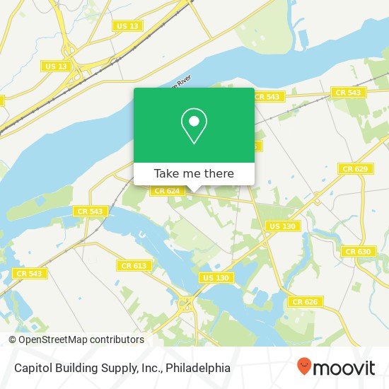 Capitol Building Supply, Inc. map