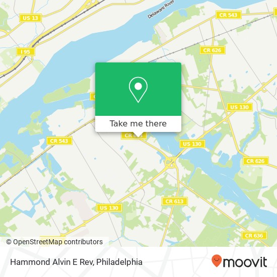 Mapa de Hammond Alvin E Rev