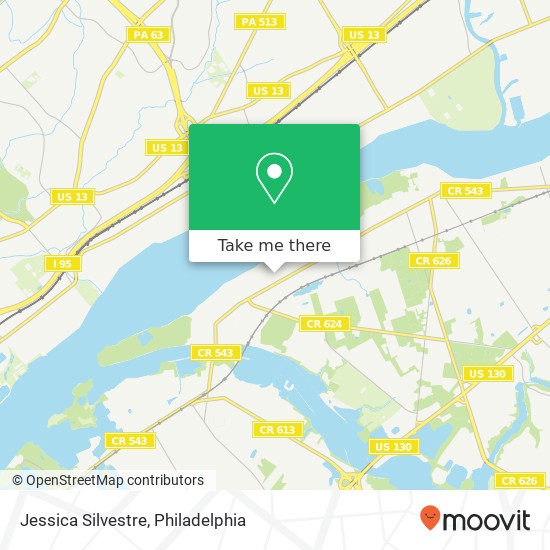 Jessica Silvestre map