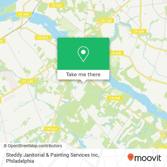 Steddy Janitorial & Painting Services Inc map