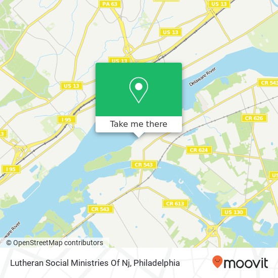 Lutheran Social Ministries Of Nj map