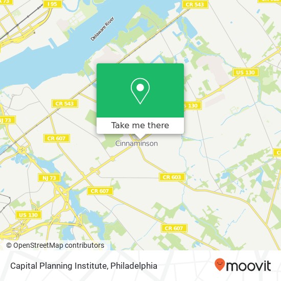 Capital Planning Institute map