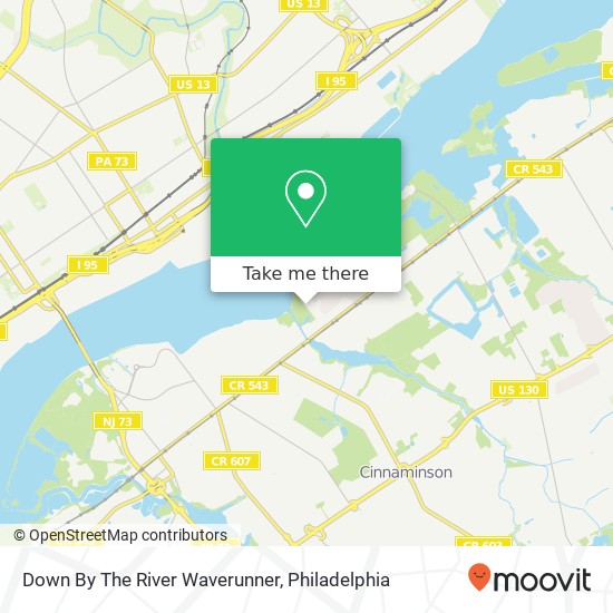 Mapa de Down By The River Waverunner