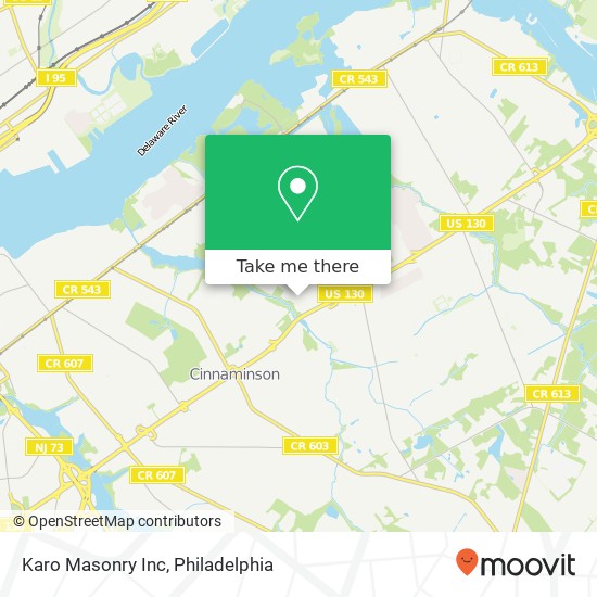 Karo Masonry Inc map