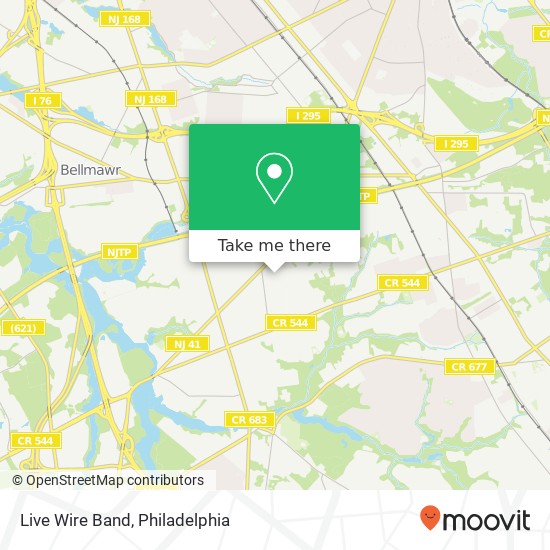 Live Wire Band map