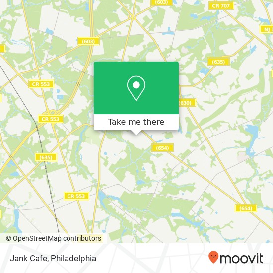 Jank Cafe map