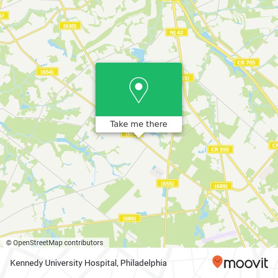 Mapa de Kennedy University Hospital