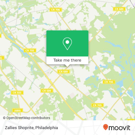 Zallies Shoprite map