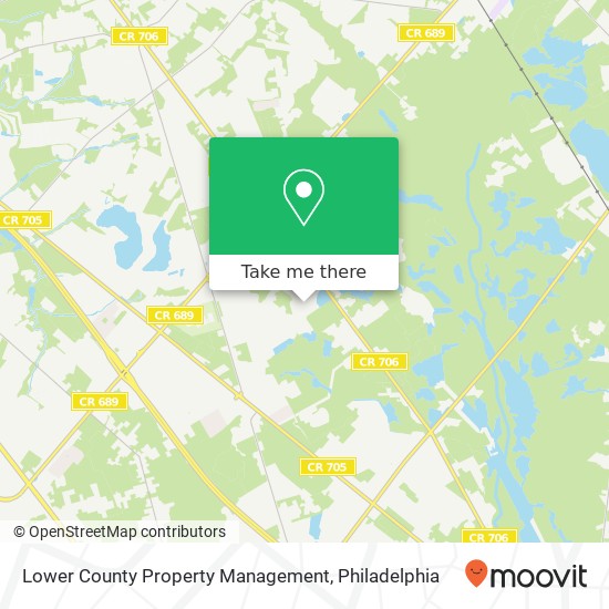 Lower County Property Management map