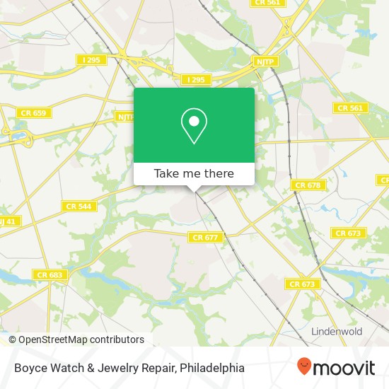 Boyce Watch & Jewelry Repair map