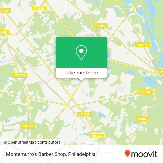 Mapa de Montemurro's Barber Shop