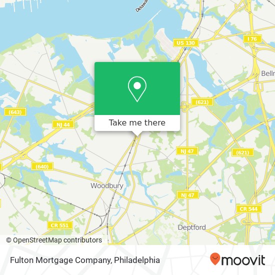 Mapa de Fulton Mortgage Company