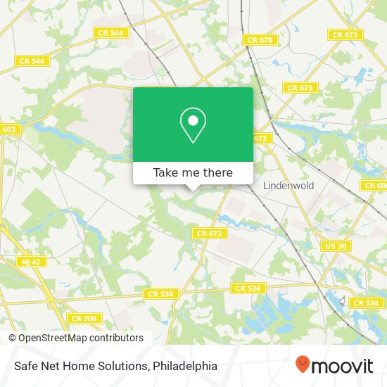 Safe Net Home Solutions map