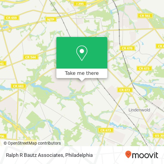 Ralph R Bautz Associates map