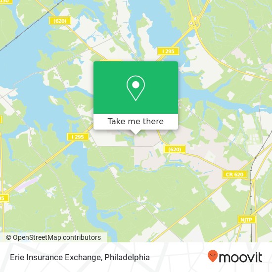 Mapa de Erie Insurance Exchange