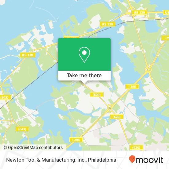 Newton Tool & Manufacturing, Inc. map