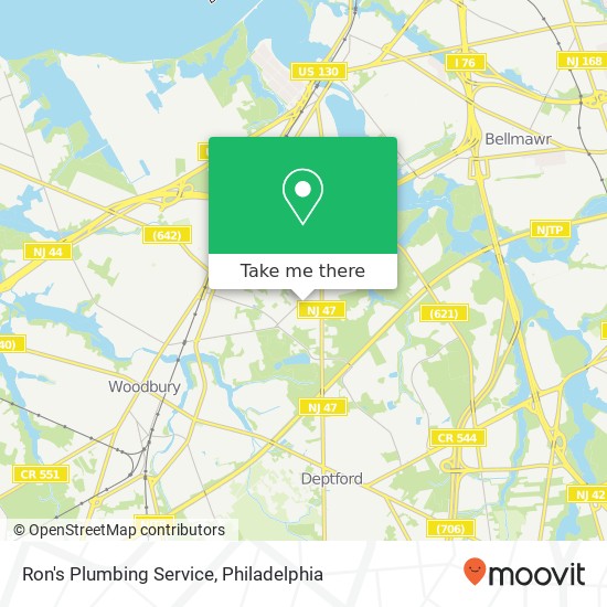 Mapa de Ron's Plumbing Service