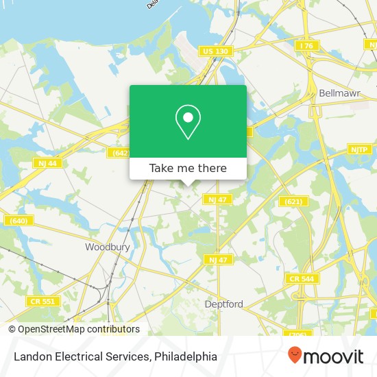 Landon Electrical Services map