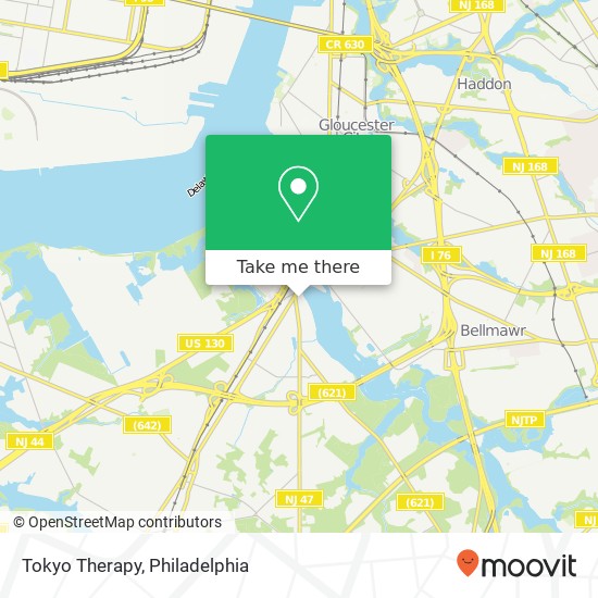 Tokyo Therapy map