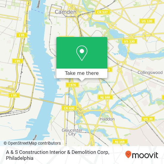 A & S Construction Interior & Demolition Corp map