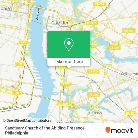 Mapa de Sanctuary Church of the Abiding Presence