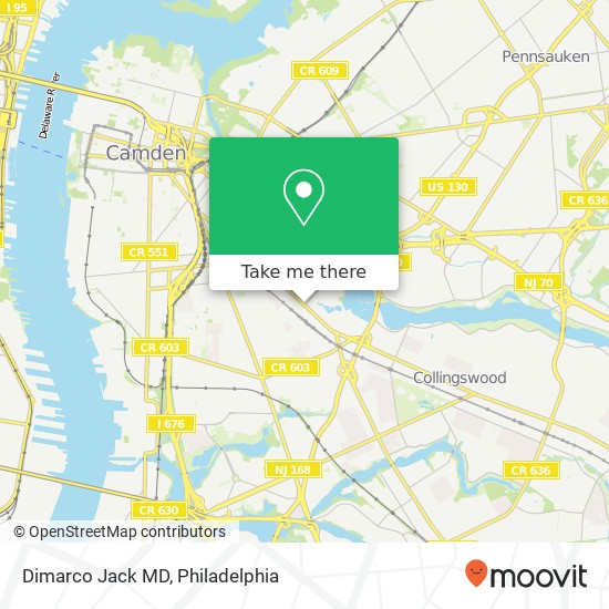 Dimarco Jack MD map